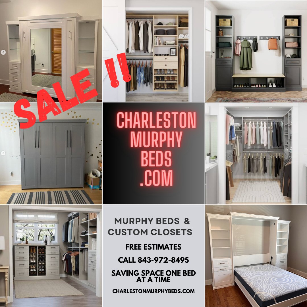 Charleston Murphy Beds - Christmas Sale
